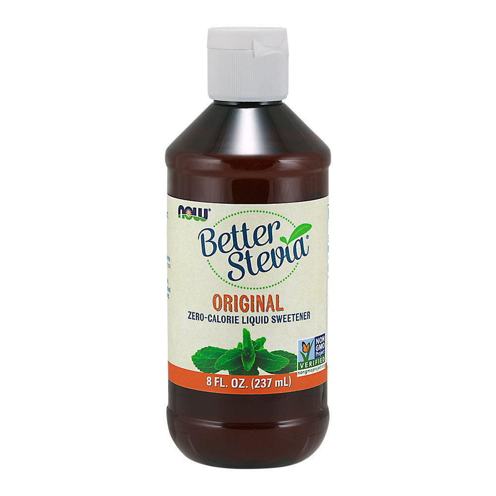 Now Foods BetterStevia Original Zero Calorie Liquid Sweetener, 8 Oz